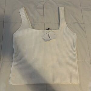 Forever 21 square neck ribbed tank